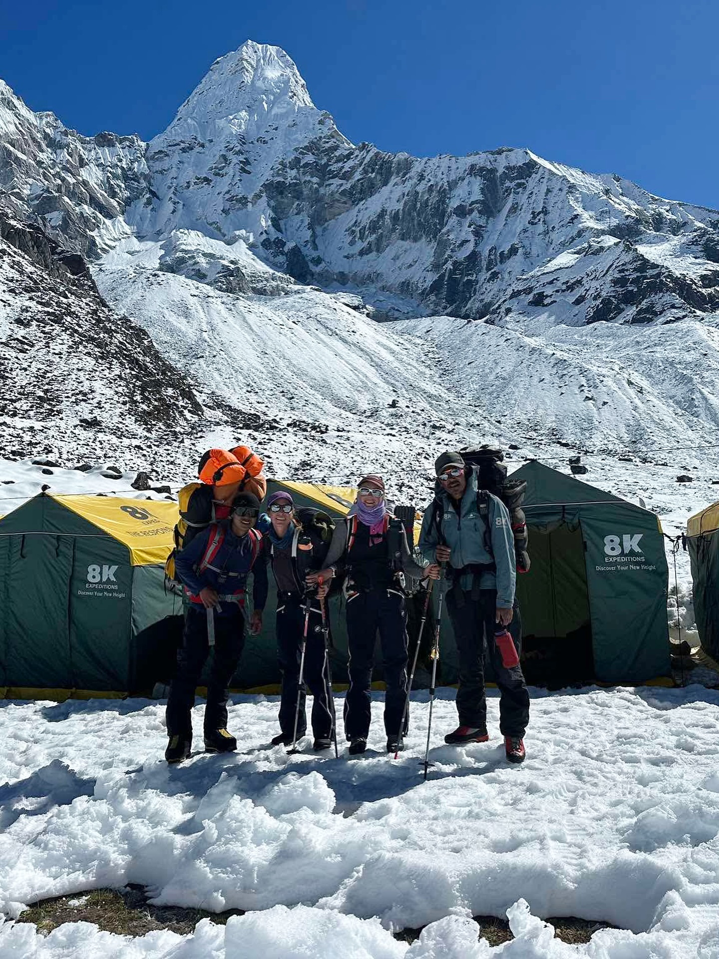 Swiss mother-daughter duo summits Mt. Ama Dablam